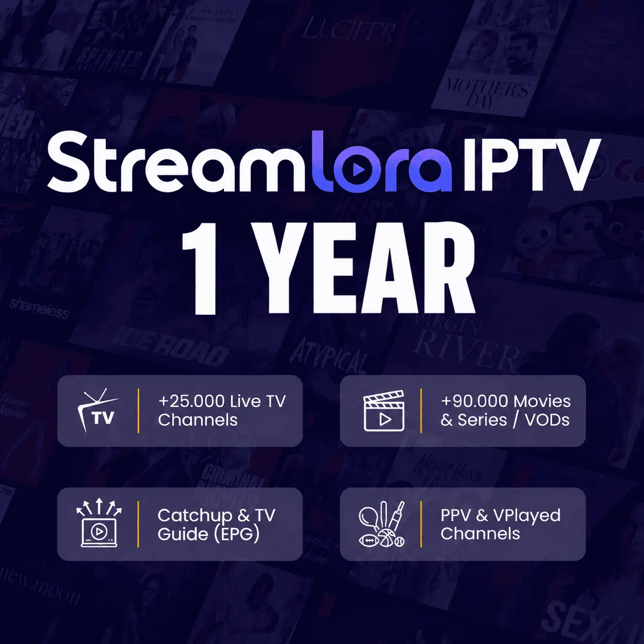 1 Year IPTV Subscription