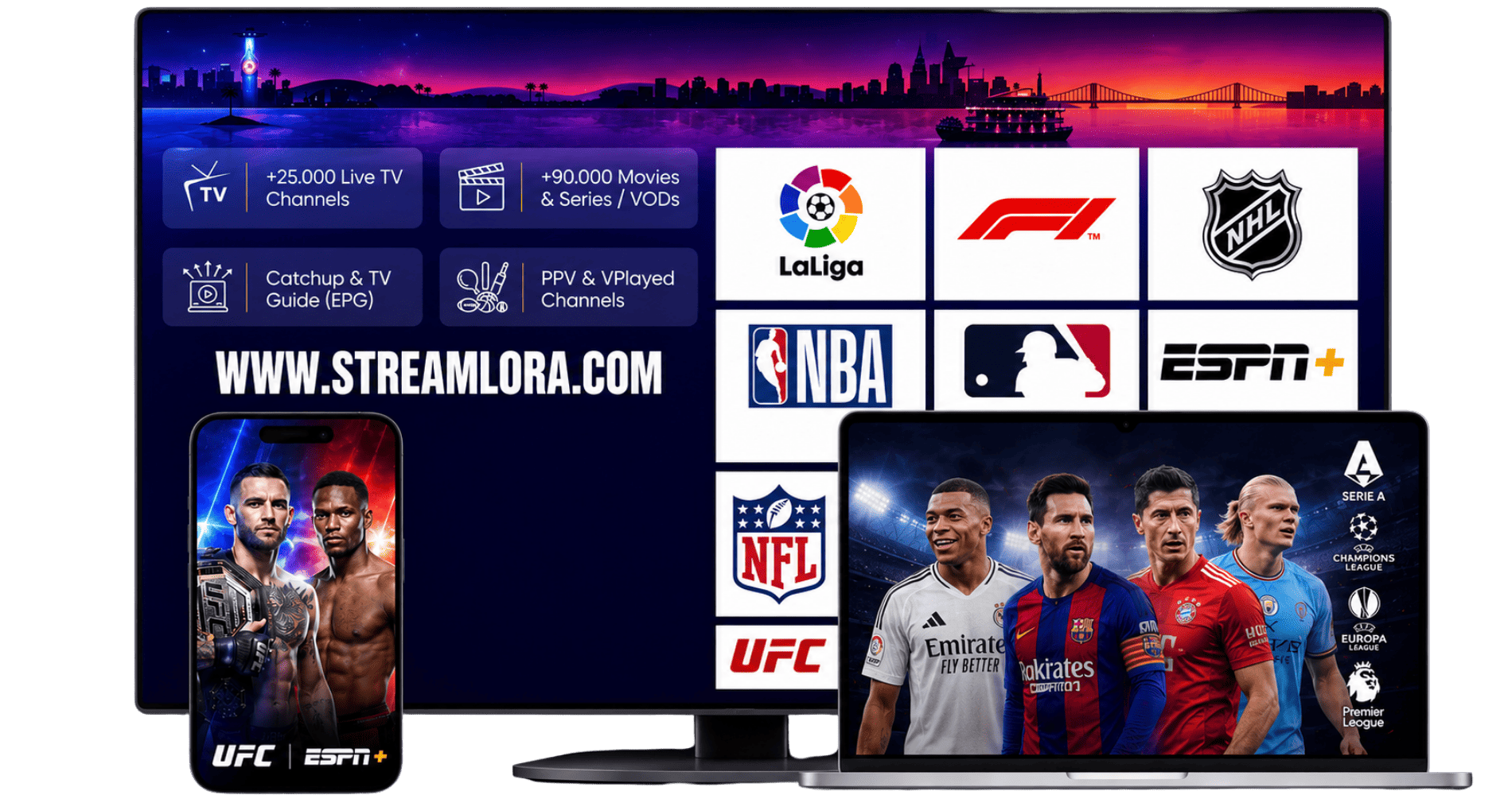 Premium IPTV Service Live TV, Movies & Series in 4K